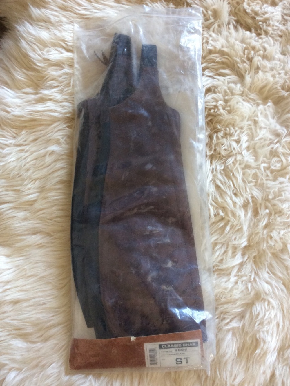 Ariat Classic Chaps - W's Small Tall - NEW - Chocolate - Picture 6 of 6